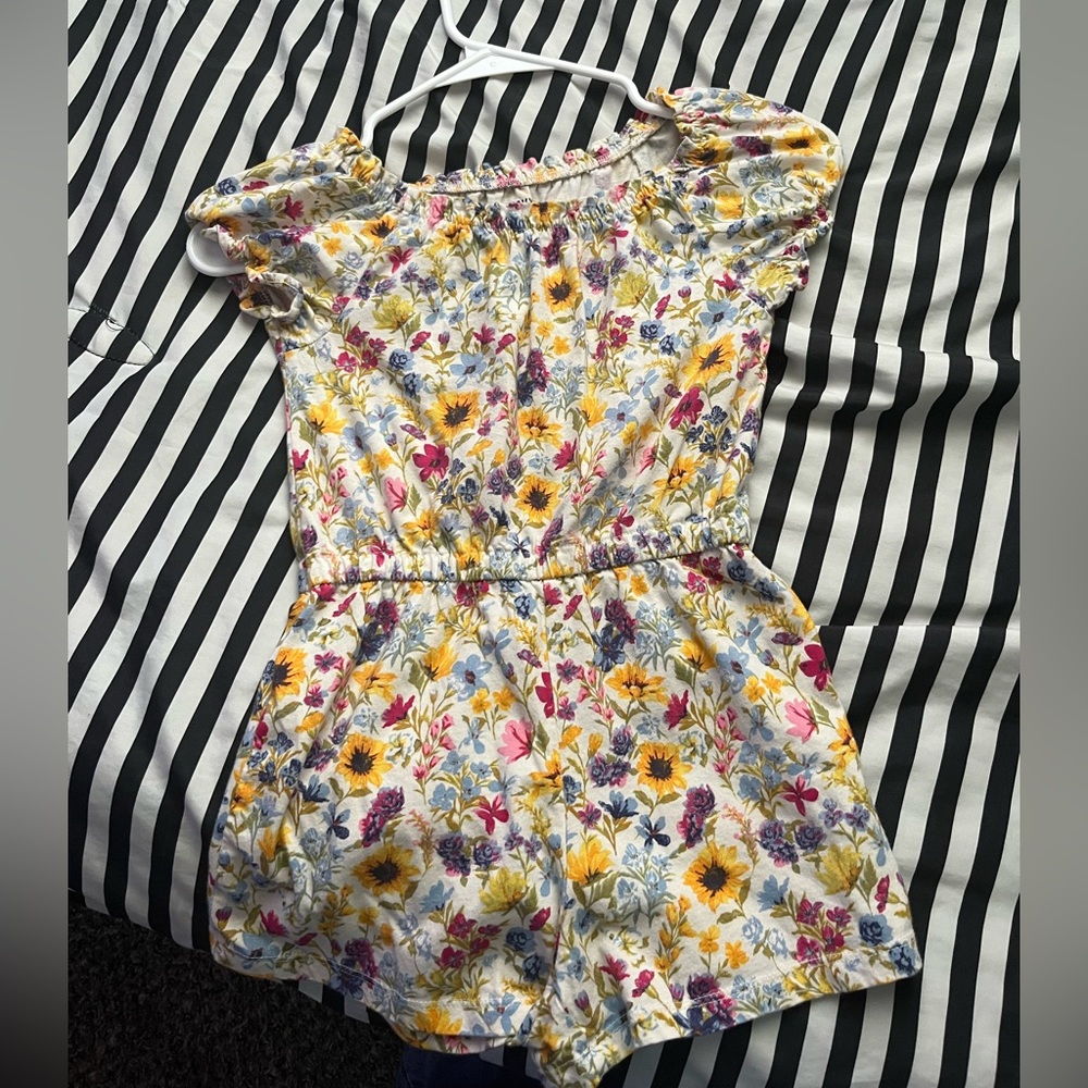 Old Navy Floral Kids Matching Set - Yellow, Pink, Blue